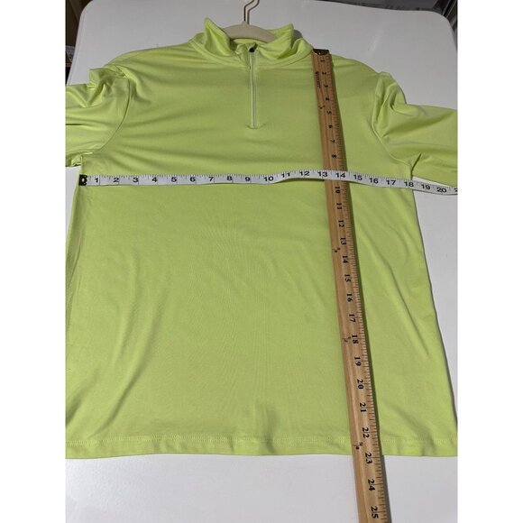 01. Algo Boys Performance Quarter Zip Pullover Long Sleeve Quick dry size L NWOT - Picture 5 of 5